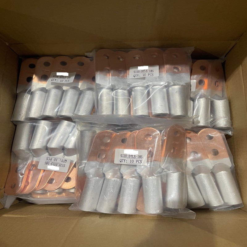 DTLS Double Holes Bimetal Cable Lugs 8